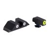 Experience unparalleled visibility with Night Fision's Perfect Dot Tritium Night Sights for Glock®, featuring 30% more Tritium for superior brightness in any light.