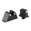 Experience unmatched visibility with Night Fision's Perfect Dot Tritium Night Sights for Glock®, featuring 30% more Tritium and rugged construction for optimal performance.