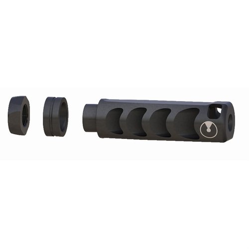 Experience superior recoil reduction with the Ultradyne Apollo Max Compensator, crafted from 416 Stainless Steel for durability and designed for .223/5.56 barrels.