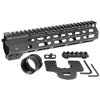 Enhance your AR-15 with the Midwest Industries Combat M-LOK Handguard, featuring a free-float design, seven M-LOK points, and a continuous Picatinny rail.