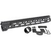 The Midwest Industries Combat M-LOK Handguard offers a free-float design, seven M-LOK attachment points, and a continuous Picatinny rail for optimal customization.
