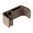 TANGODOWN VICKERS TACTICAL EXT MAG RELEASE, GLOCK 43, GLOCK TAN