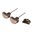 TANGODOWN VICKER TACTICAL GRIP PLUG/TOOL, GLOCK TAN, GEN 4