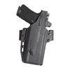 The Raven Concealment Systems Perun Holster offers a body-hugging design for maximum concealment, modular belt loops, and durable polymer construction.