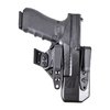 The Eidolon Holster for Glock® offers a precision-fitted shell for maximum comfort and concealment, with accessory attachment points and a 1.5" belt loop for tailored carry.