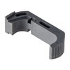 Upgrade your Glock with the Vickers Tactical Extended Magazine Release for faster, smoother mag changes, featuring a serrated button for easy thumb access.