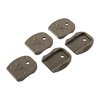 Enhance your Glock® magazine efficiency with TangoDown Tactical Floorplates, featuring a robust grip for easy extraction, even with gloves, in any situation.
