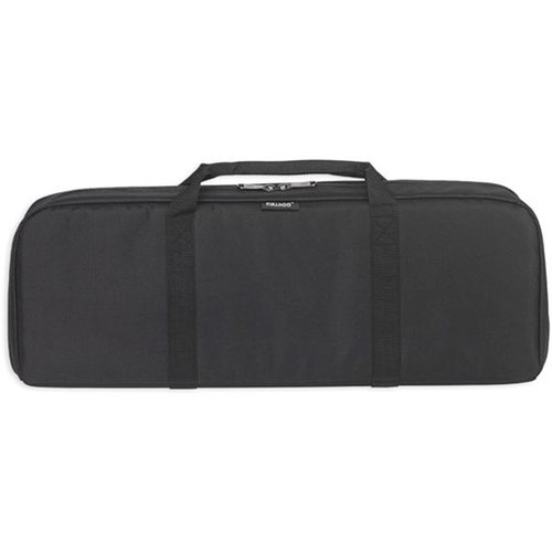 The Bulldog AR-15 Discreet Ultra Compact Rifle Case features soft padding, heat-resistant lining, wrap-around handles, and extra magazine pouches for ultimate protection and convenience.