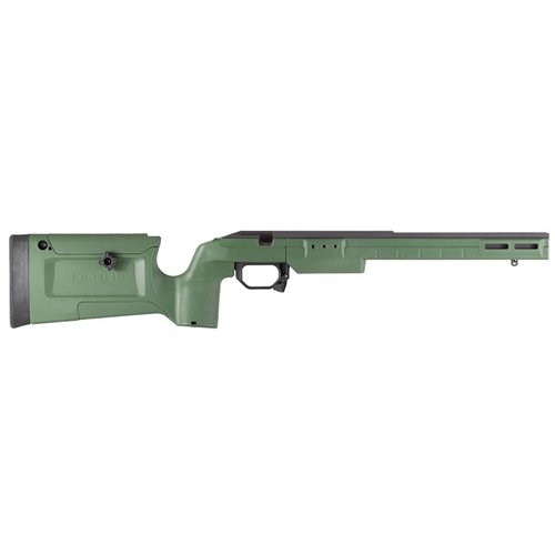 Upgrade your Remington 700 with the Kinetic Research Group Bravo Chassis, featuring a durable aluminum backbone, adjustable features, and M-LOK compatibility.