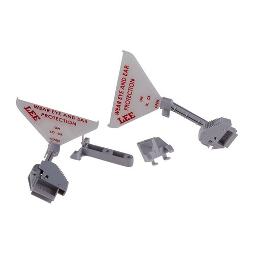 The Lee Safety Primer Feed allows for safe, touch-free primer handling for small and large primers, compatible with various Lee presses from 2006 onwards.
