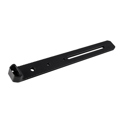 The AREA 419 Arcalock 14" Universal Dovetail Rail features 65 locking positions, a durable design, and secure attachment for enhanced stability.