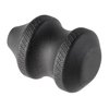 The AREA 419 Bolt Knob features a finger groove for quick manipulation, made from durable 6061-T6 aluminum, ensuring smooth operation for precision rifles.