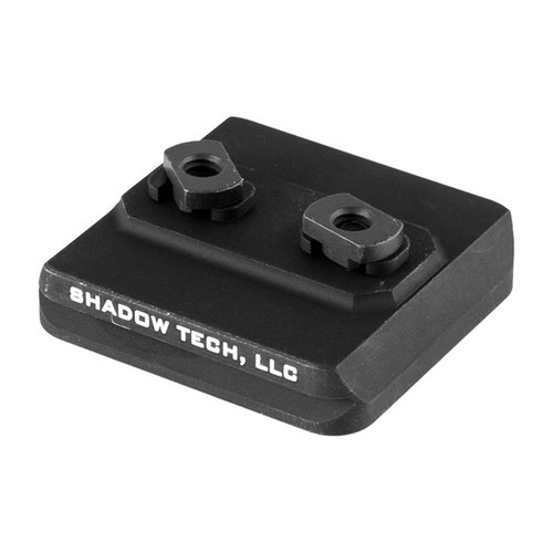 The ShadowTech MARC M-LOK® Connector offers lightweight, durable aluminum construction, compatibility with Arca-Swiss and Manfrotto heads, and secure mounting options.