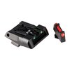 Upgrade your Glock with L.P.A. Adjustable Sights featuring a fiber-optic front and low-profile rear for enhanced visibility and easy reholstering.