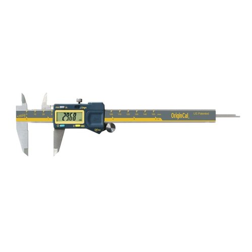 The iGaging OriginCal Calipers offer precise 0-6" measurements, data output for easy recording, durable construction, and dual measurement modes for versatility.