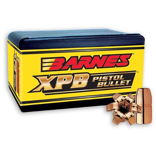 Barnes XPB 45 Colt bullets feature all-copper construction for superior expansion, weight retention, and energy transfer, ideal for hunting and self-defense.