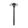 The Radian Weapons Raptor-SD Charging Handle features a ported shaft for gas diversion, ambidextrous operation, and is made from durable 7075-T6 aluminum.