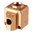 AGENCY ARMS 417S SINGLE PORT COMP FOR GLOCK® GEN 3, GOLD, 9MM