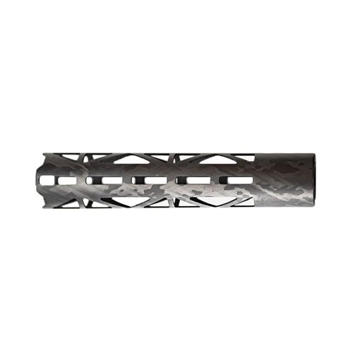 The Battle Arms Development 10" Carbon Fiber Handguard M-LOK offers lightweight construction, superior heat dissipation, and a robust design for optimal shooting comfort.