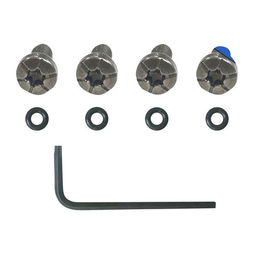 Enhance your SW22® Victory™, Ruger® MKIV 22/45, or MKIII 22/45 with durable titanium grip screws, featuring custom engravings and T10 torx resistance.