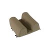 The Eberlestock Pack-Mountable Shooting Rest offers ultralight portability, quick attachment to MOLLE panels, and optimal elevation for precise shooting in the field.