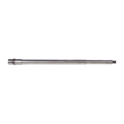 Discover the SPR Threaded Barrel, 18" length, .223 Wylde, crafted from 416R stainless steel, perfect for custom drilling with no gas port.