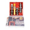 The LEE Precision 6.5 PRC Pacesetter 3-Die Set includes essential dies for full length sizing, bullet seating, and factory crimping, compatible with all 7/8"-14 presses.