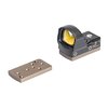 Enhance your Badger mount with the C.O.M.M. Micro Sight Adapter, offering a robust, single-piece aluminum design for popular optics like Aimpoint T1/T2 and Leupold DPP.