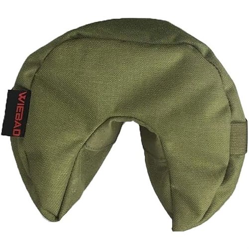 The WieBad Fortune Cookie Bag offers enhanced stability for precision shooters, featuring a unique shape and extra heft for solid shooting positions.