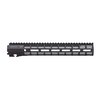 The ATLAS R-ONE M-LOK handguard is lightweight, durable, offers a slim profile, and features a full top picatinny rail for versatile attachments.