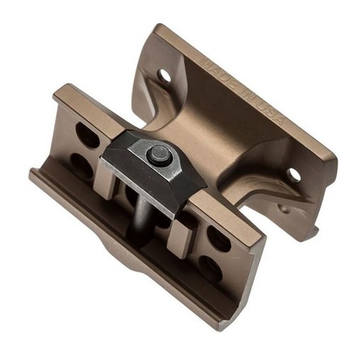 The Reptilia Aimpoint Micro Dot Mount offers a secure, snag-free attachment for red-dot optics on Picatinny rails, made from durable 7075-T6 aluminum.