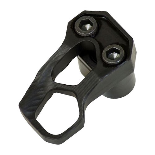 The ODIN Works AR-15 Gen III Extended Magazine Release offers enhanced compatibility with KNS pins and the Magpul BAD lever, featuring a larger push-button for quicker magazine releases.