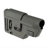 The B5 Systems Precision Stock offers tool-less adjustment for length of pull and cheek height, compatibility with Law Tactical folding adapters, and multiple sling options.