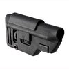 The B5 Systems Collapsible Precision Stock offers adjustable length, ambidextrous sling mounts, and an M-LOK attachment point for versatile shooting.