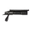 The Zermatt Arms Origin Short Action Receiver offers a robust design with features like interchangeable bolt heads, a tactical knob, and compatibility with Remington 700 stocks.