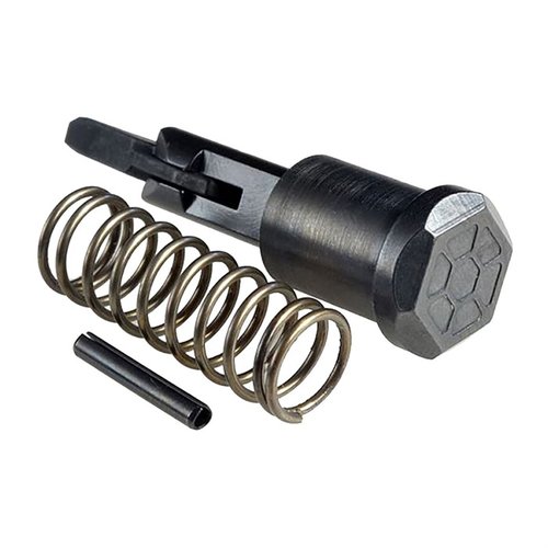 Upgrade your AR15/M16 with the Strike Industries Mil-Spec Forward Assist, crafted from high strength carbon steel and heat treated for durability.