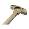 Experience enhanced reliability and comfort with the Strike Latchless Charging Handle, featuring durable 7075 construction and efficient side gas venting for mil-spec AR15.