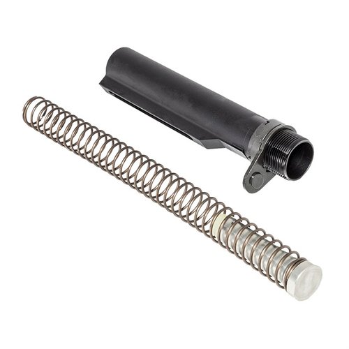 Complete your AR-15 build with the CMMG Receiver Extension Kit, featuring a six-position receiver extension, Carbine buffer assembly, and action spring for reliable performance.