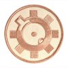 AR15.COM 2.5" BOLT FACE LOGO PATCH TAN