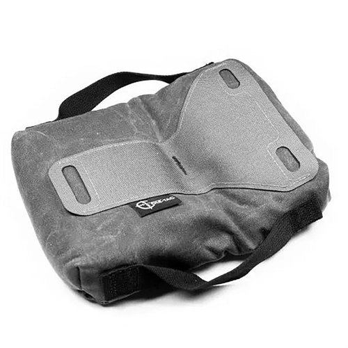 The AREA 419 RailChanger X D-Bag offers a low-profile support pad, adjustable fill, and a stable shooting platform for a minimalist approach to rifle stability.