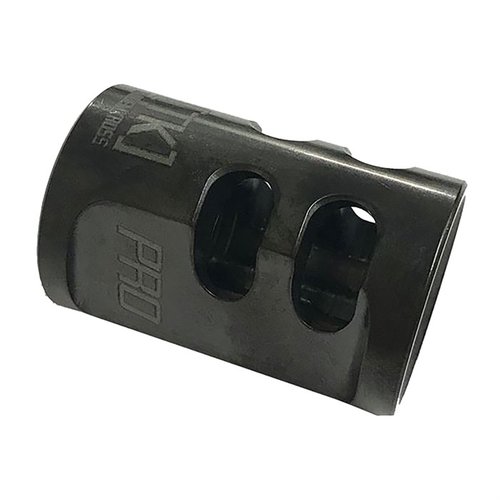 Enhance your Ruger® PC Carbine™ with the Game Changer PRO 9mm Compensator for improved accuracy, reduced muzzle rise, and easy maintenance.