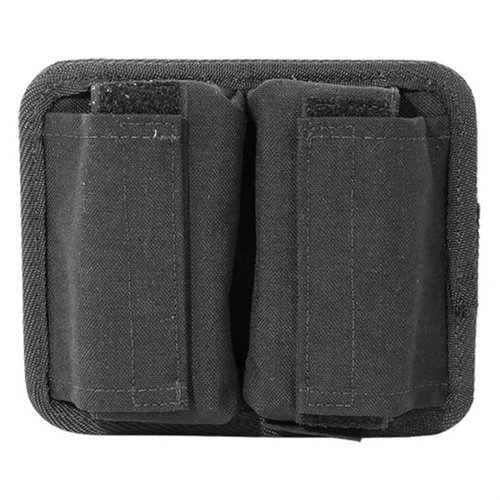 The 40/40 Ammo Pocket securely holds 80 rounds, features opposing Velcro for easy transport, and includes hard plastic inserts, perfect for match shooting.