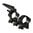 HAWKINS PRECISION 34MM 1.27" 20 MOA SCOPE MOUNT WITH RAIL