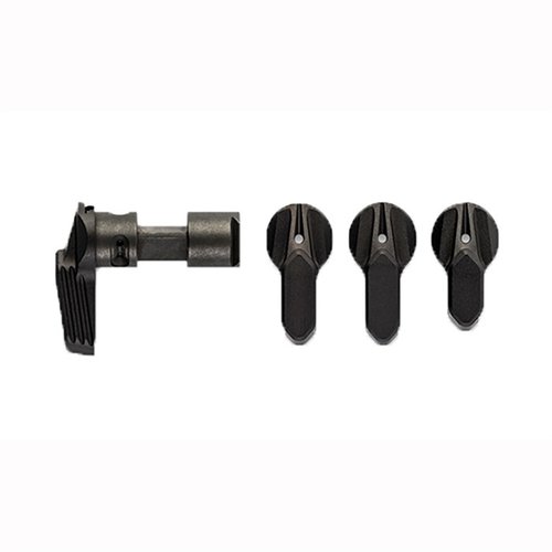 The Radian Weapons Talon™ ambidextrous safety selector features a modular design, 4 lever options, and a secure dovetail interface for reliable performance.