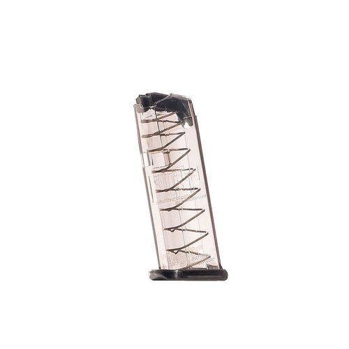 The Elite Tactical Systems Group 10-RD magazine for Glock® 43X/48 offers extreme impact resistance, easy disassembly, and a translucent body for ammo visibility.