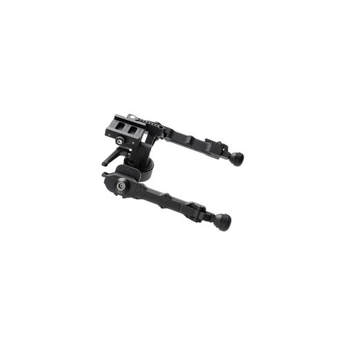 The ACCU-TAC FC-G2 Bipod offers quick-detach mounting, 5 adjustable leg positions, and durable 6061 T6 aluminum for precision in long-range shooting.