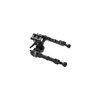 The ACCU-TAC FC-G2 Bipod offers quick-detach mounting, 5 adjustable leg positions, and durable 6061 T6 aluminum for precision in long-range shooting.