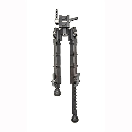 The Accu-Tac SR-5 G2 Bipod offers unmatched stability with quick detach, adjustable heights, and precise canting for superior aiming and repeatability.