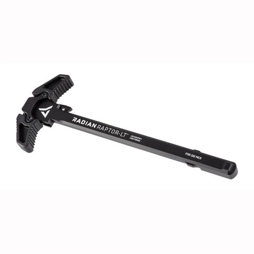 Upgrade your SIG MCX with the AXTS Raptor-LT Charging Handle for improved ergonomics, ambidextrous design, and rapid charging from either side.