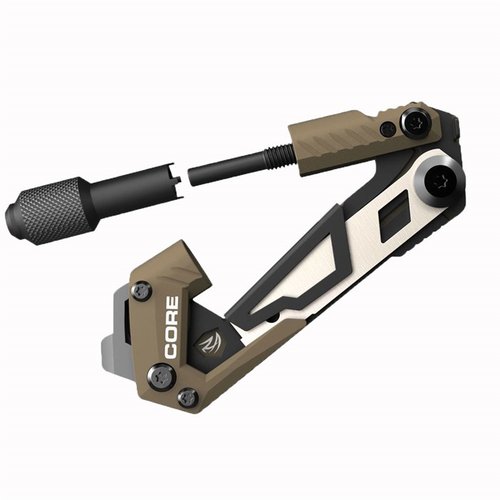 The compact GUN TOOL CORE AR15 is essential for quick fixes, from carbon removal to jam clearing, ensuring your AR15 stays operational in the field.
